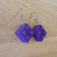 Load image into Gallery viewer, Square Brick Earrings
